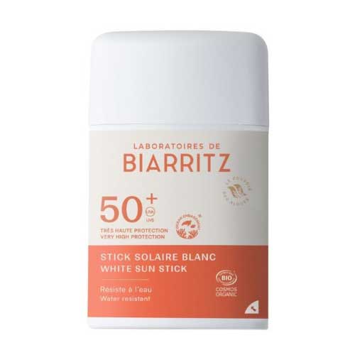 Stick solar SPF 50+ Biarritz (12 g) – protección solar de alta resistencia para zonas sensibles